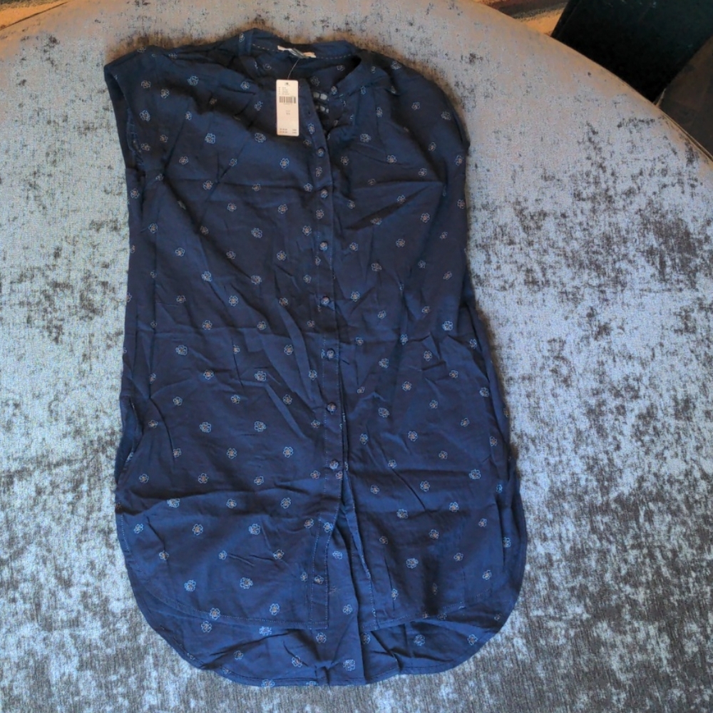 Pilcro Anthropologie cotton tunic